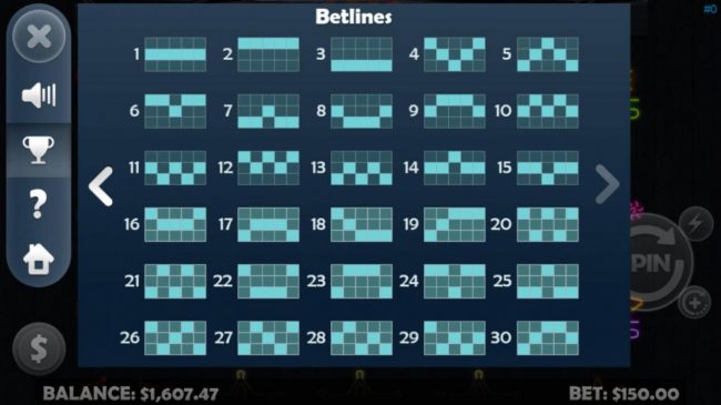 Bet Lines 1-30