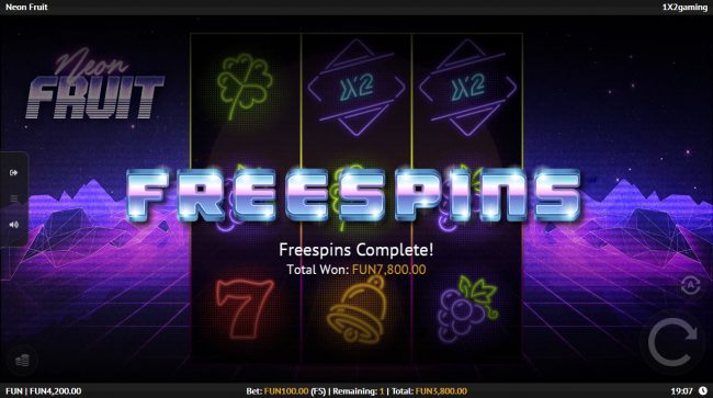 Total Free Spins Payout