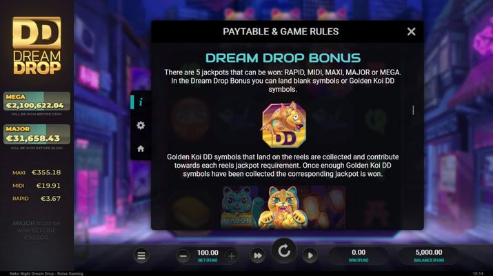 Dream Drop Bonus