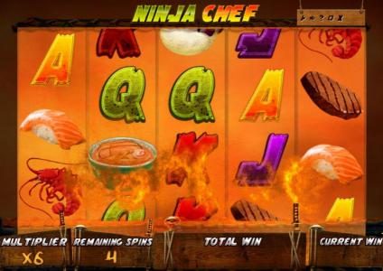 free spins feature game board