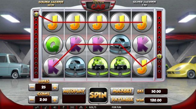 Multiple winning paylines