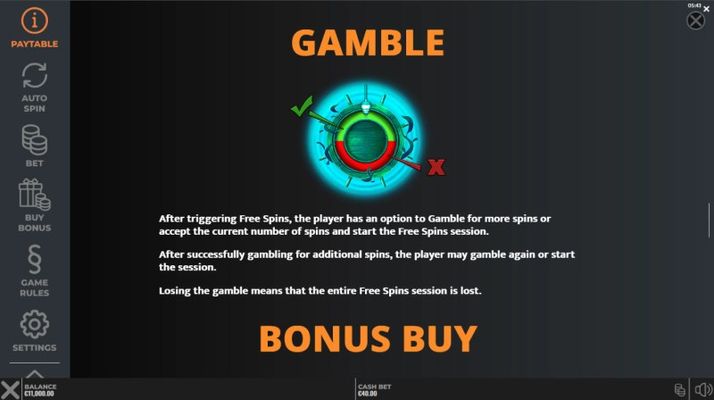 Gamble Feature