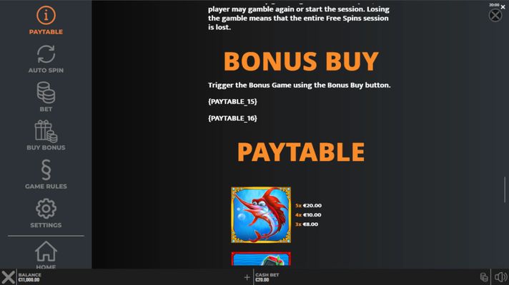 Bonus Buy