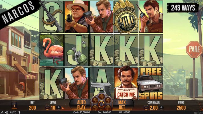 Play slots at Betting Ways: Betting Ways featuring the Video Slots Narcos with a maximum payout of $602,400
