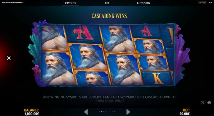 Cascading Win Feature