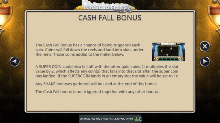 Cash Fall Bonus