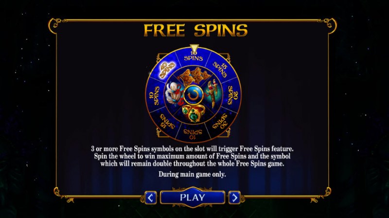 Nights of Magic Expanded Edition :: Free Spins Rules