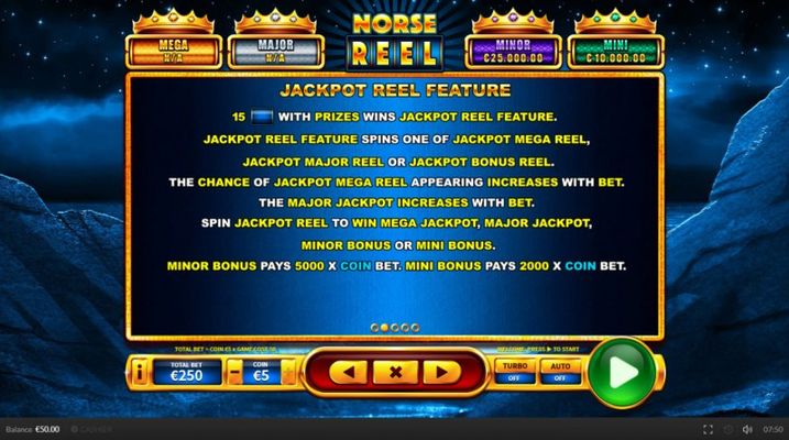 Jackpot Reel Feature