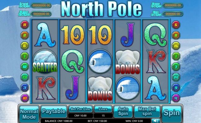 North Pole :: Main Game Board