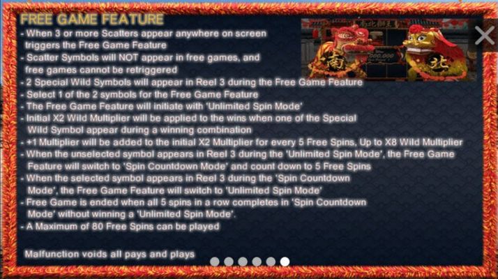 Free Games Feature