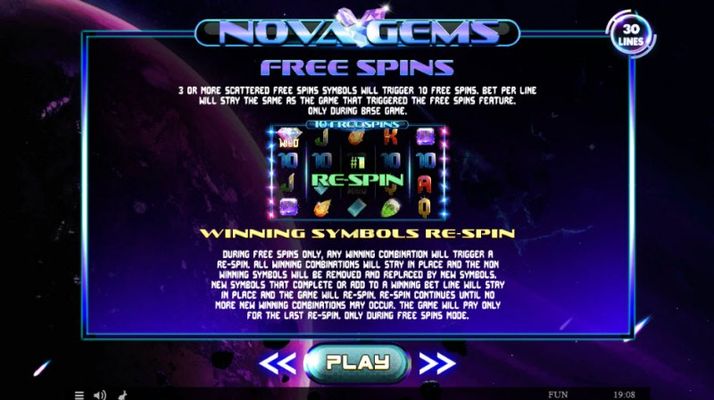 Free Spins Rules