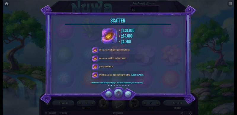 Nuwa :: Scatter Symbol Rules