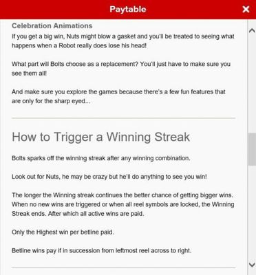 How to Trigger a Winning Streak