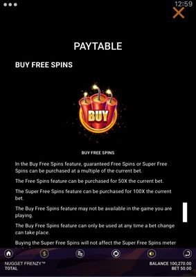 Buy Feature