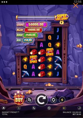 Base Game Screen