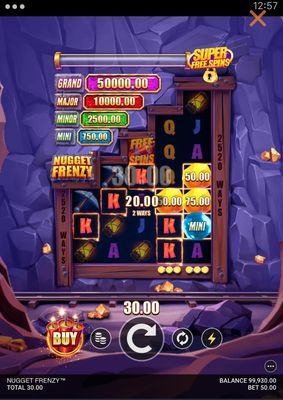 A four of a kind win