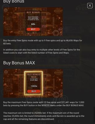 Buy Bonus