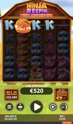 A four of a kind win