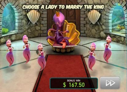 Choose a lady to marry the King.