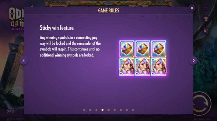Sticky Win Feature