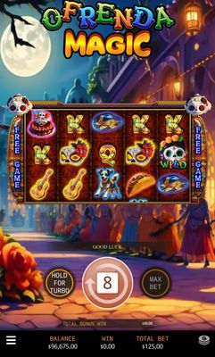 Free Spins Game Board