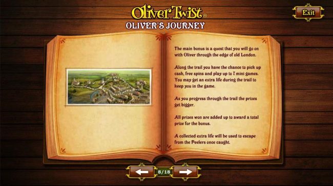 Olivers Journey - The main bonus is a quest that you will go on with Oliver through the edge of old London.