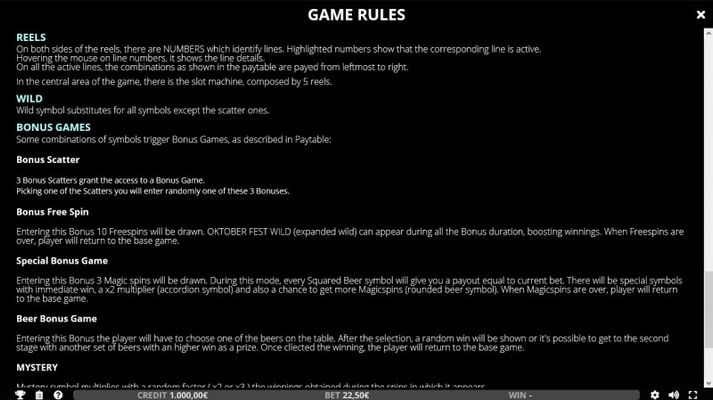 General Game Rules