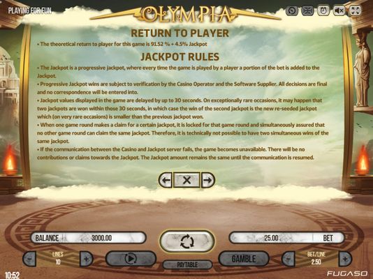 Jackpot Rules