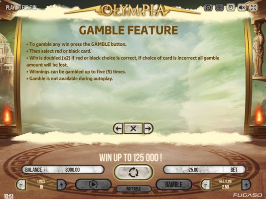 Gamble Feature Rules