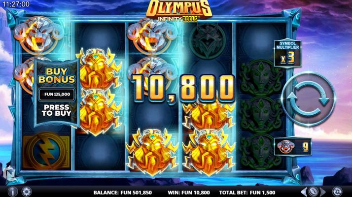 Olympus Infinity Reels :: Big Win