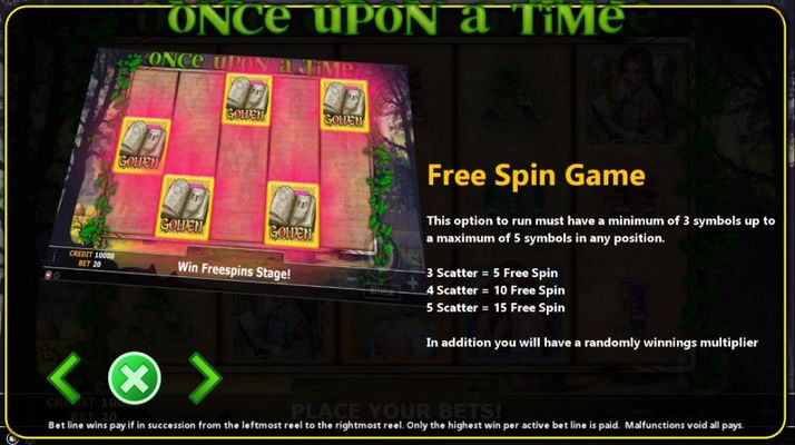 Free Spins Rules