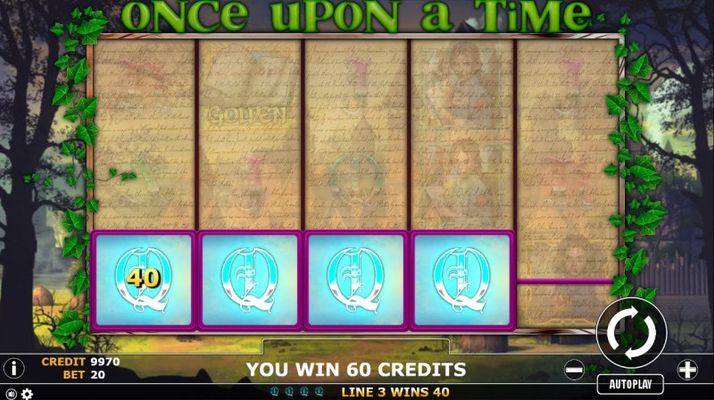 A four of a kind Win