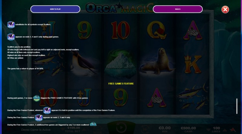 Orca Magic :: Feature Rules