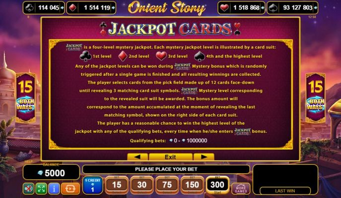 Jackpot Rules