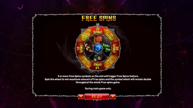 Origins of Lilith Expanded Edition :: Free Spins Rules