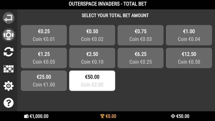 Available Betting Options