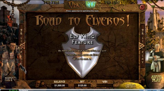 Road to Elveros - Elf King Feature