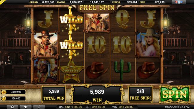 Free Spins Game Board