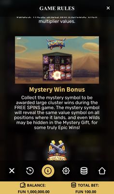 Mystery Win Bonus