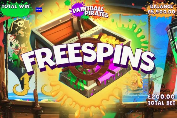 Scatter win triggers the free spins feature