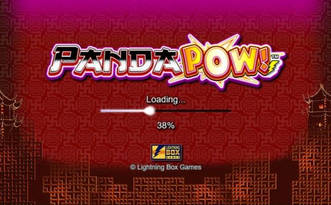 Splash screen - game loading - Asian Panda Bear Theme
