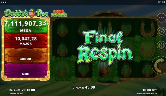 Respins Feature