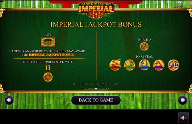 Imperial Jackpot Bonus