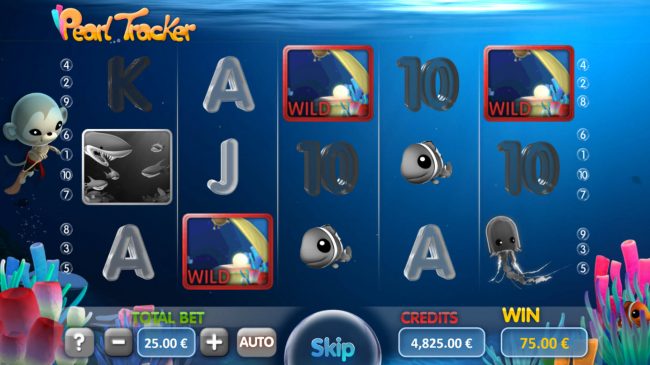 Scatter win triggers the free spins feature