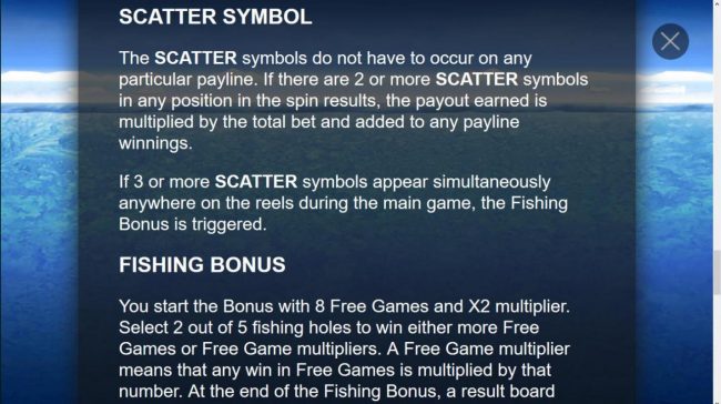 Scatter Symbol Game Rules