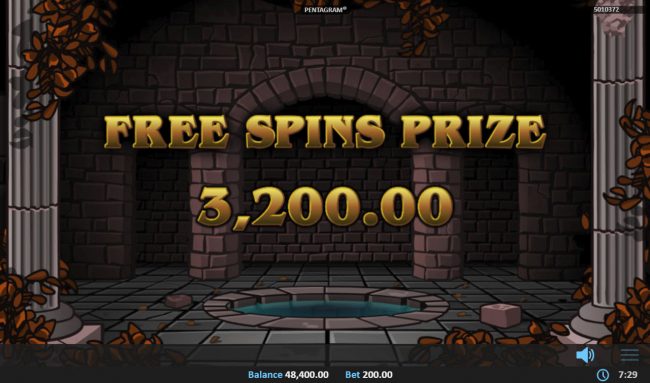 Total Free Spins Payout