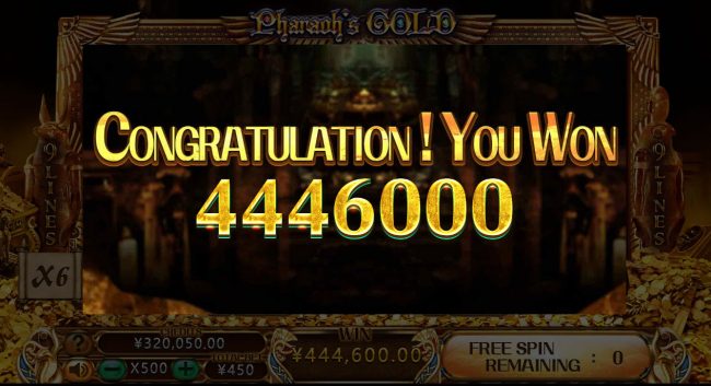 Total Free Spins Payout