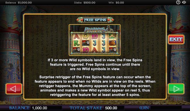 Free Spins Rules