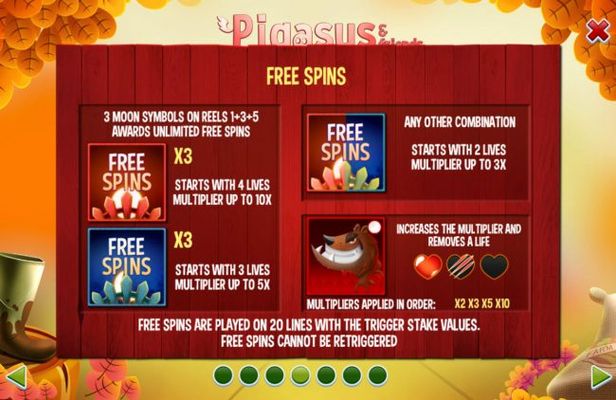 Free Spins Rules