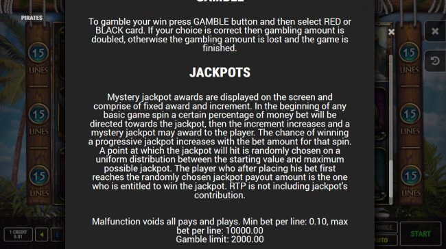 Jackpot Rules